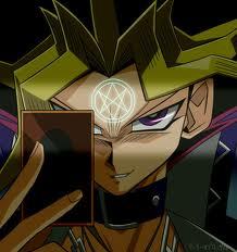  yami yugi from yugioh u should know why just look at him(and his eye are my favorito color)