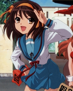  Haruhi's school outfit