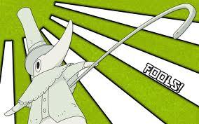  Excalibur. I'm annoying, I talk a lot, and I call people "FOOLS!" all the time :D