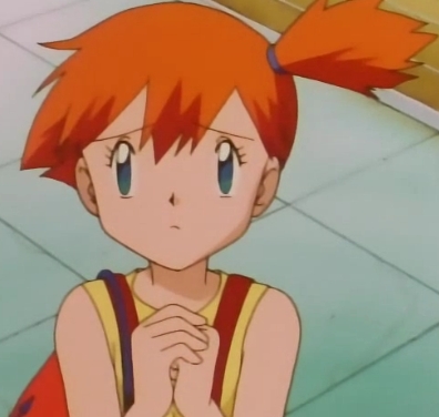  Ooh I know! how about Kasumi-chan/Misty from Pokemon!,she has arancia, arancio hair!:3