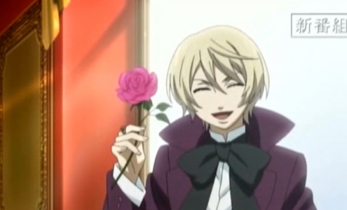 Like heck I would! Seeing a smile on someones face is what I love, but seeing a smile on Alois's face..? -Dies and goes to Heaven-