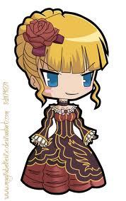 Since I've posted Lust chibi a lot, here is chibi Beatrice.