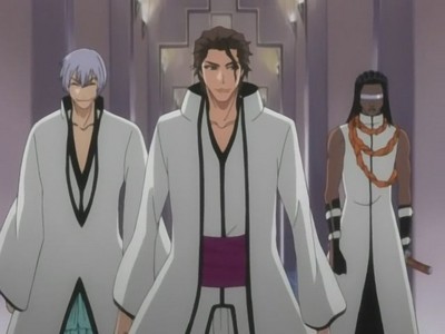  From Bleach: (People will hate me for saying this) Aizen, Ichimaru and Tousen Fron Naruto: The Akasuki Group