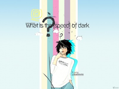  What IS the speed of dark? :O