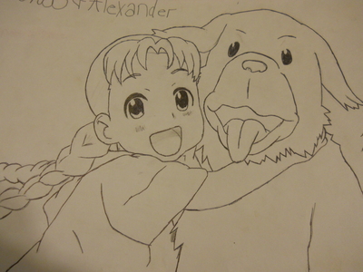  Nina and Alexander Tucker. (doesn't have a real picture and is too lazy to get one so here is a picture I drew)