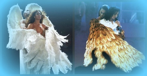 Most beautiful and hot man: MICHAEL JACKSON (P-E-R-I-O-D!!!!!!!!)
Most beautiful woman and hot woman(No homo but that's my view) BEYONCE!!!!
My two angels <3 <3 <3