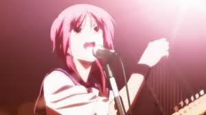  My is Iwasawa from Angel Beats her songs are so amazing and she is one of my favourite :)