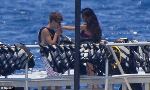 WITH JUSTIN AND AT THE BEACH