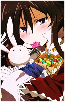 Alice eating candy