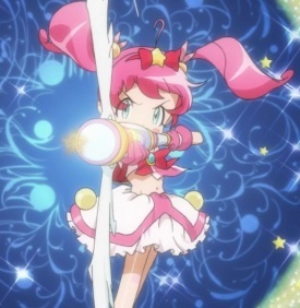 Stardust Witch Meruru!

Of course, its not exactly an anime. Its an anime INSIDE an anime.

So I guess Oreimo.