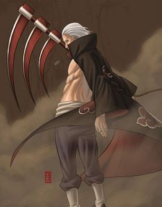 For me it would have to be Hidan just cause he's one crazy bastard!