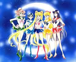  4 或者 5 I remember watching Sailor Moon with my grandma and sister.
