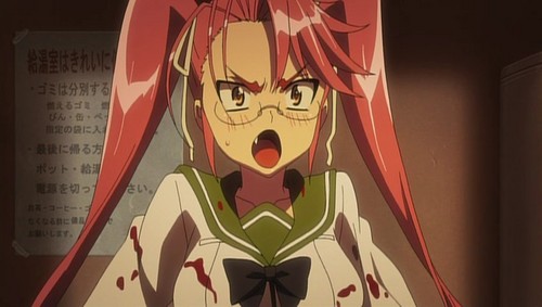  Saya-chan from Highschool of the dead.
