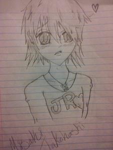  I have a couple of old-ish pictures I drew on mah computer.. ^^; (My old piccys were on lined paper) Misaki Takahashi.. >w>; I was debating on whether to post either Panty o chibi Italy, but.. I decided on this one. 83' btw, this was my first time drawing him, so it isn't that great. I still amor it though. o3o