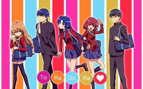  bạn should watch Toradora! :) It's about a girl named [i]Aisaka Taiga[/i] who is in tình yêu with [i]Takasu Ryuuji[/i]'s best friend [u]Kitamura Yuusaku[/u]. When Taiga finds out that Ryuuji is in tình yêu with her best friend [b]Kushieda Minori[/b], they decide to work together and help one another out. If bạn liked Fruits Basket and Maid-sama then bạn will tình yêu [b]Toradora[/b]! It has the right amount of comedy, romance, and drama in it. bạn can watch all of the episodes on youtube. :)