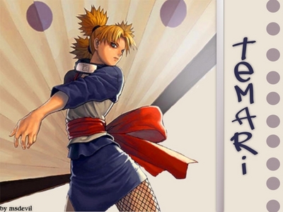  My fav is Temari, I like her cause she's tough an doesn't take any crap! :)