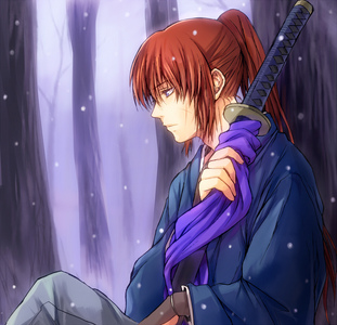  Rurouni Kenshin (as a Cinta interest, of course)