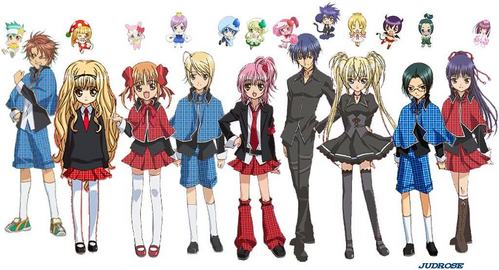 I'd wanna be one of the Guardians in Shugo Chara~!