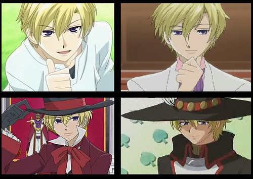 Winner Sinclair from Karin and Tamaki Suoh from Ouran look alike