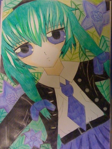 I drew this picture when i was bored...its a character i made up^^