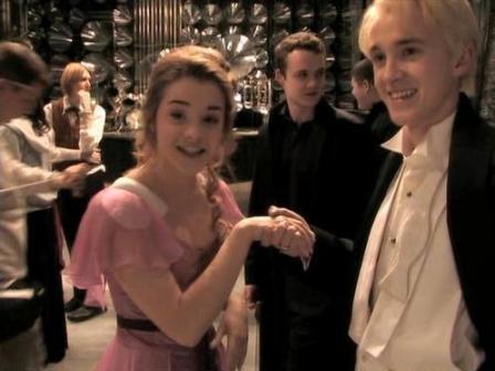 Draco and Hermione Dramione(Harry Potter)and Tom Felton and Emma Watson are my favourite couples. 