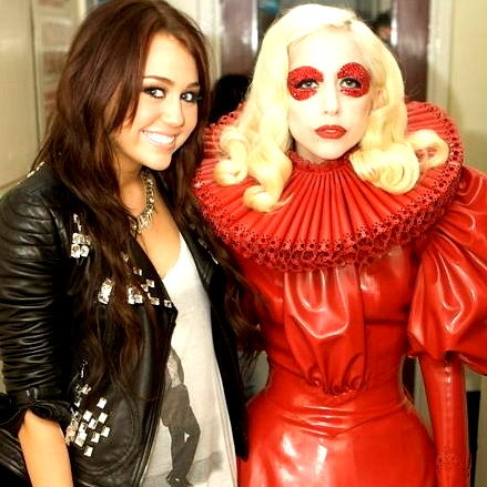  Miley and Gaga