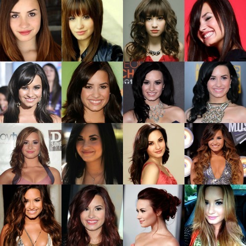  These Are Her Hair colori From 2006 To Now 2012! :)