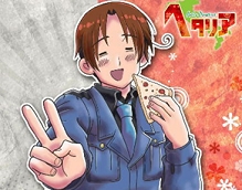  Hetalia is an animé of the different countries of the world! but it is so cool so u may wanna check out Youtube for the Hetalia episodes! and below this answer is a pic of Italy from Hetalia!