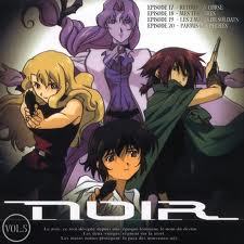 noir is pretty uncommon it's club only has like 13 people, too bad it's a really good anime
