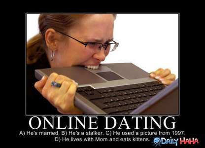  I never thought online dating was cool.