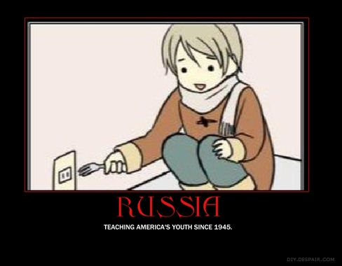 My Top Five is:
1.Russia
2.Franceypants!x)
3.Japan
4.Hungary
5.Italy! Pastaaa~