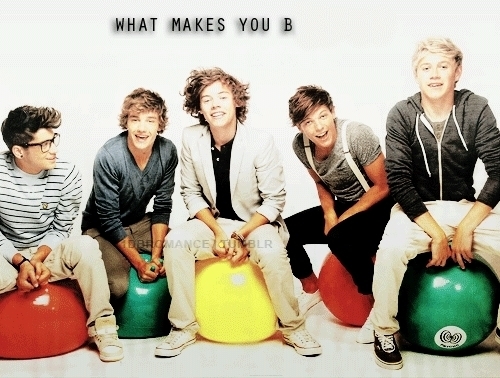  Mine is : "What Makes you Beautiful" because when ever i feel insecure about my self..or think that i'm not pretty enough..i go and turn on my ipod and just start listning to the WMYB song it makes me feel Beautiful and feel better!! xx :') 
