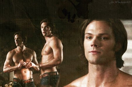  I would probably go for soulless Sam LOL He was hotter than Dean.A perfect mix of hot, funny, and scary. That was a side of him i got hot for :D