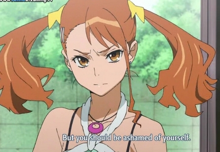  ऐनीमे character with pig tails..all righty how about Naruko-chan from AnoHana!