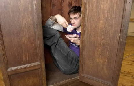  Me, David Tennant, the closet...