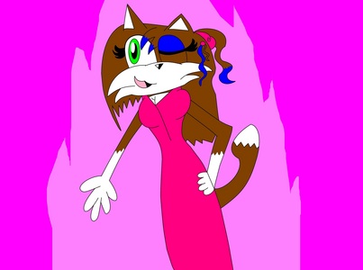 Kristina the fox
she good but she like bad-boy
she has great smell she can smell something from a mile away,she a great fighter
she sweet,love to be around people sometimes,she kinded weird...and she needs a boyfriend