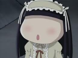 Chibi Sunako, and she's chibi most of the time.