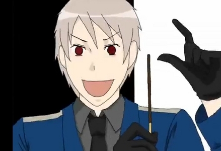  Prussia loves his 초콜릿 Pocky. ^.^