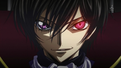  Lelouch from Code Geass! To have that kinda power would be awesome!
