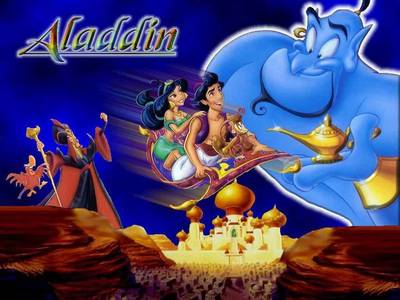 Aladdin!! I love it and it has the best songs, the best villain and the Genie!!!