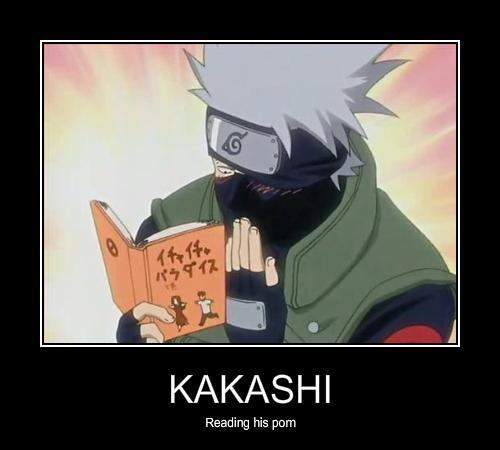 Kakashi an his mangas!