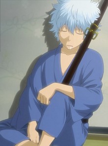  For me Gintoki Sakata had a rough childhood. He was orphaned in the times of the joui war, he wanders around battlefields salvaging what he can from corpses, 由 that he got the nickname Corpse-eating demon.
