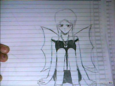  so coool!! BTW this is my drawing,i drew it when i bored at school~ so i used a stripped paper, ugly huh~.