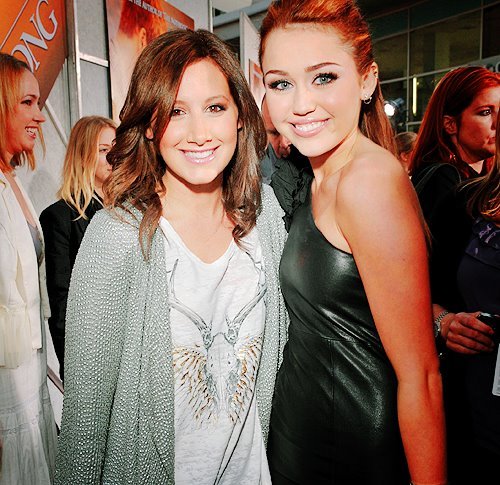 With Miley...♥