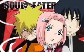  soul eater and 나루토 shippuden....