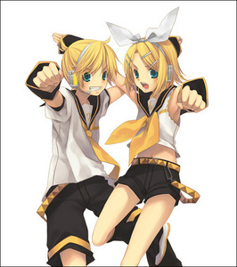  Okay, dont KILL me! Len and Rin Kagamine ^^ Seriously though, dont start a stupid war over their relationship with eachother.