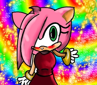  If toi hate Amy maybe toi should keep it to yourself :| She may be annoying at some point's but it dosen't mean she's Hated Amy has plus fans then haters I l’amour toi Amy Sonic loves you. (Pic par Me)