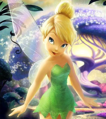  Tinkerbell!!! She's awesome! I collect La Fée Clochette merchandise :-D