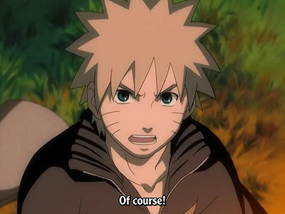 I am just like Naruto noisy and outgoing also taking care of my friends 