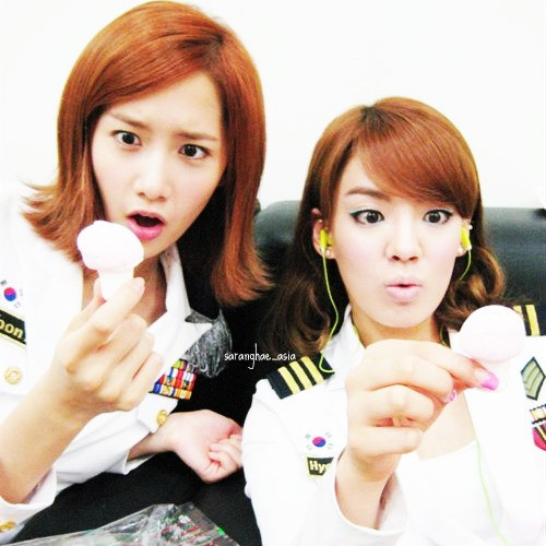  yoona and hyoyeon
